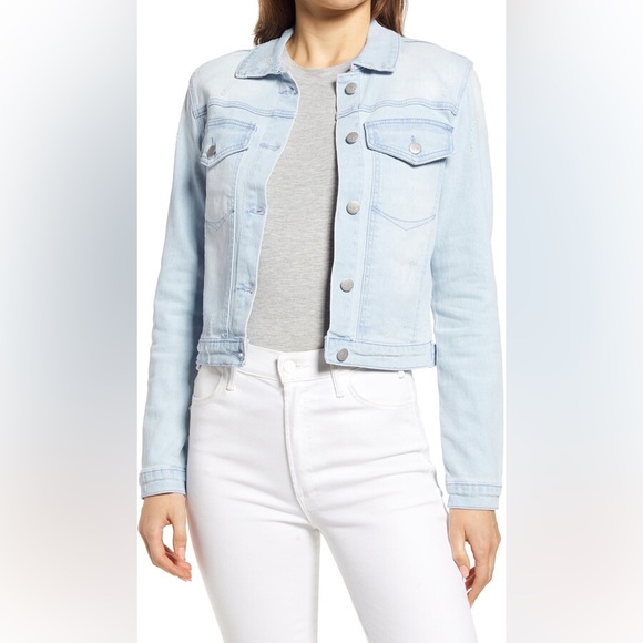 Rachel Parcell Jackets & Blazers - Rachel Parcell Distressed‎ Denim Jacket Women’s Size Extra Large
